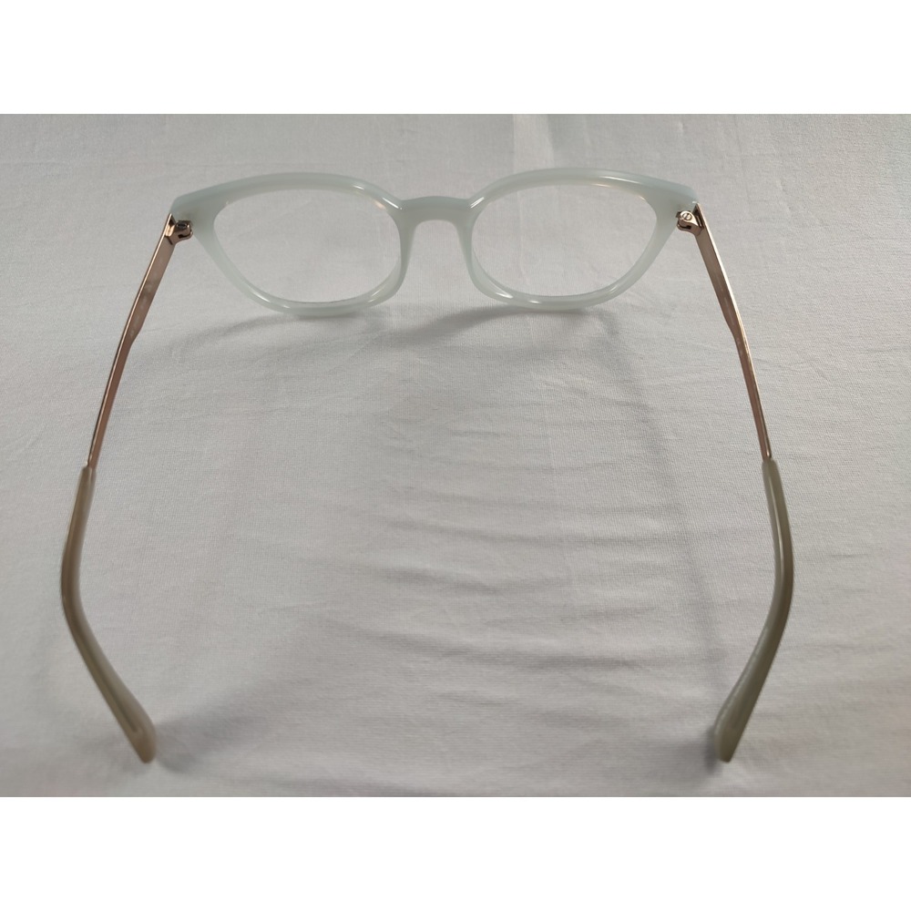 Armani Exchange AX 3104 8160 Frosted White Rose Gold Eyeglass Frames‎ 53-19-140 - Picture 4 of 10